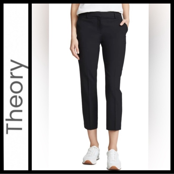 NWT Theory Trecca 2 Good Wool Pant - Picture 6 of 12